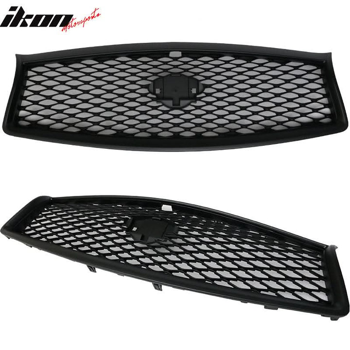 2014-2017 Infiniti Q50 Sedan Eau Rouge Black Concept Car Mesh Grille