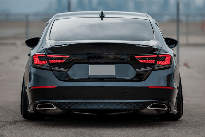Honda Accord 10th Gen Smoked Dynamic LED Tail Lights (2018-2022)
