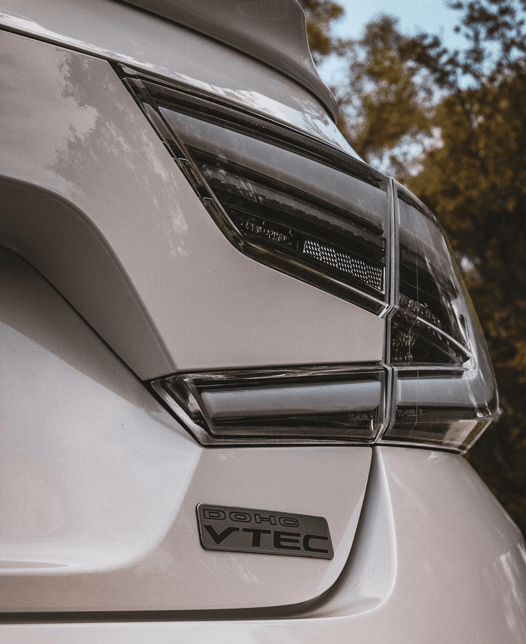 Honda Accord 10th Generation Clear Tail LED Lights (2017-2022)