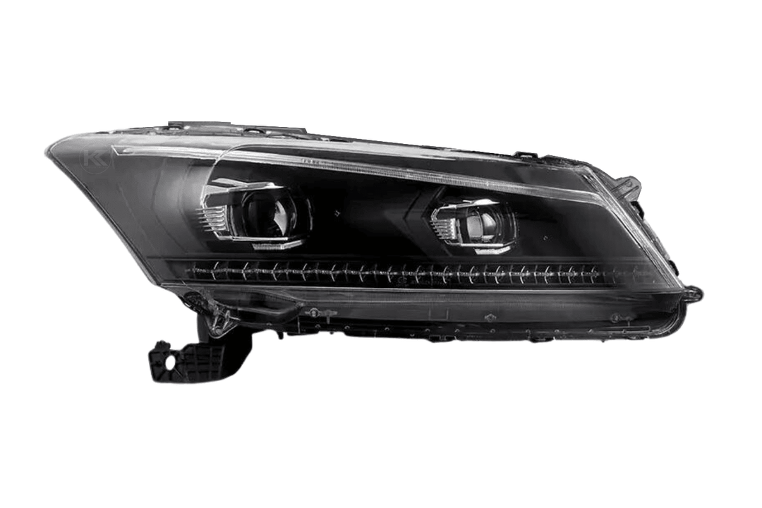 Honda Accord 8th Gen Inspired Black Demon Eyes and Ordinary Projector Headlights (2008-2012)