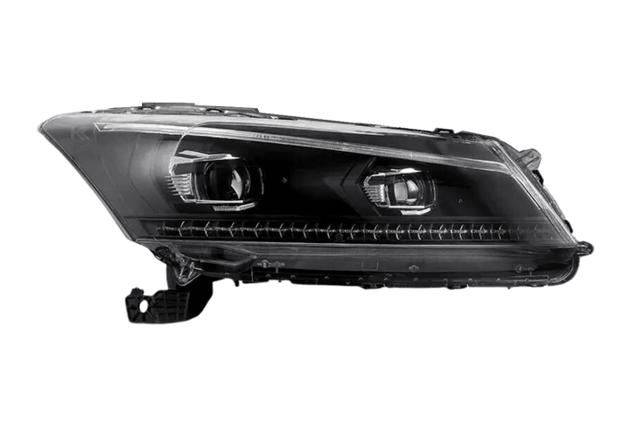 Honda Accord 8th Gen Inspired Black Demon Eyes and Ordinary Projector Headlights (2008-2012)