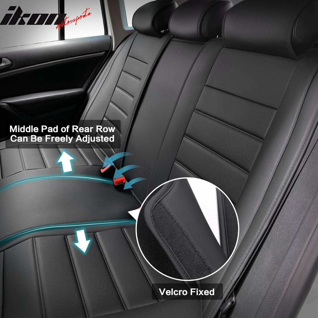 2008-2023 Toyota Tundra Pickup 5-Seat Seat Covers PU Leather