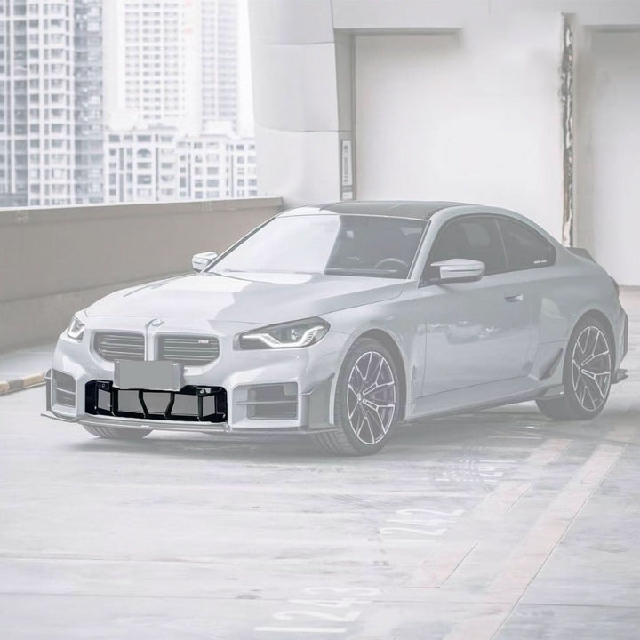 BMW 2 Series G87 M2 Carbon Fiber Front Bumper Center Lower Grille Kit (2023+)