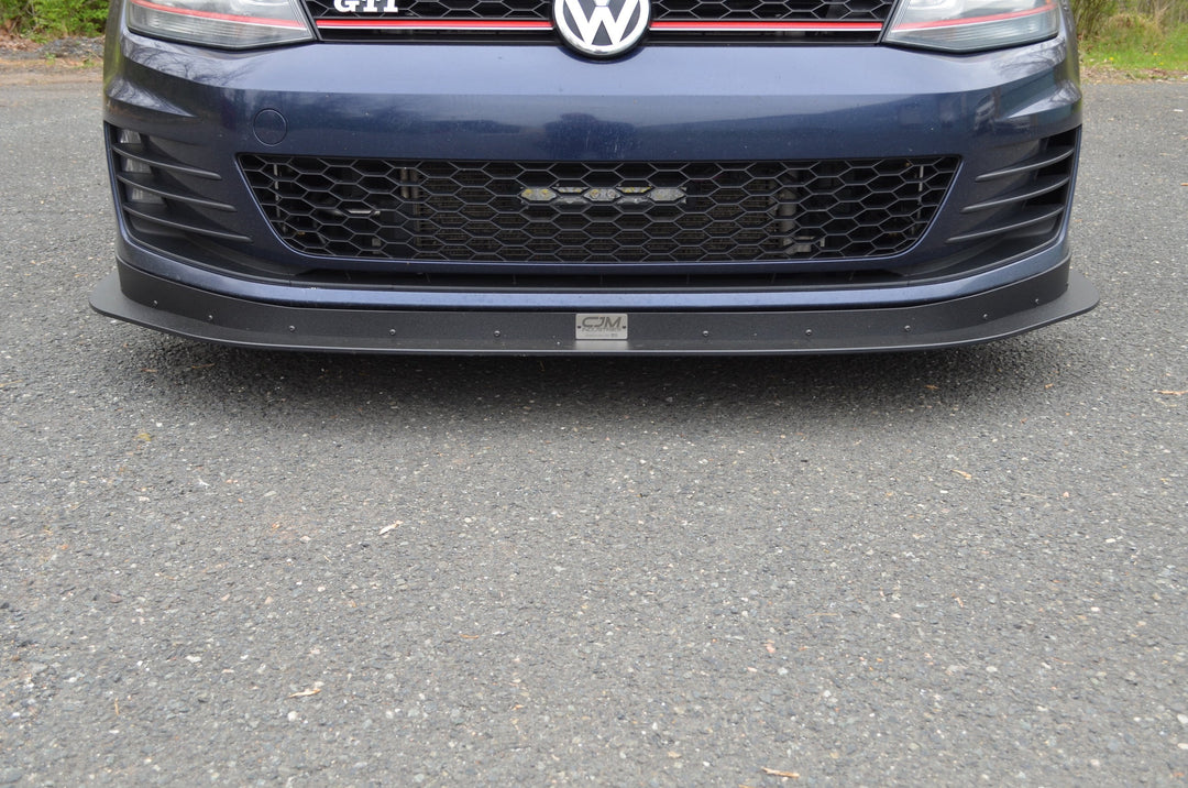 Chassis mounted splitter with air dam - MK7 GTI 2015-2017 V2