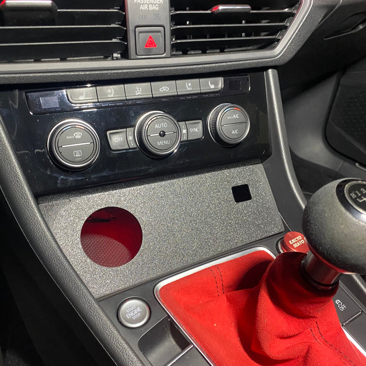 Lower Cubby Gauge Pod (single and double) for MK7 Jetta / Gli