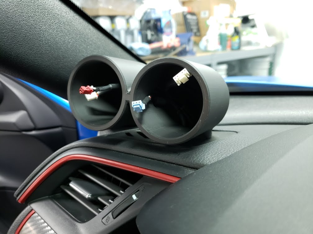 Honda Civic & Type R Dual Gauge Pod (Left side tilt)- 2016-2020 (10th ...