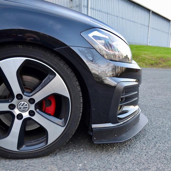 Chassis mounted splitter with air dam - MK7.5 GTI 2018-2021 V2