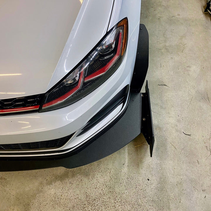 Track Chassis Mounted Splitter - MK7.5 GTI 2018-2021 V3