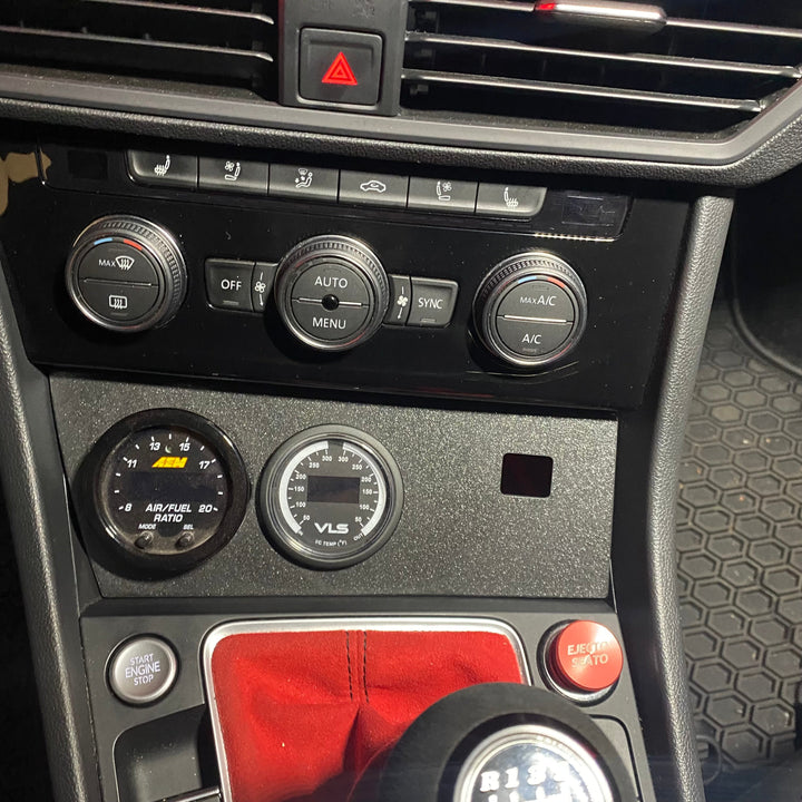 Lower Cubby Gauge Pod (single and double) for MK7 Jetta / Gli
