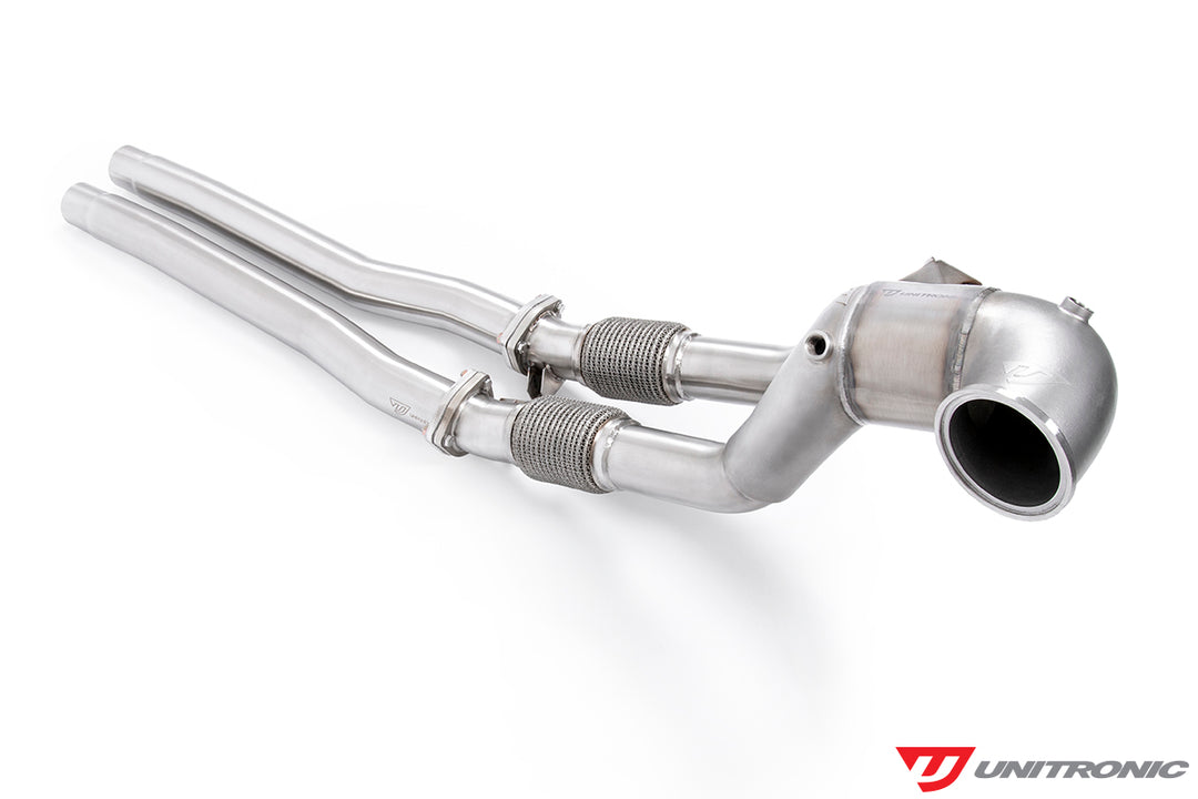 Unitronic Downpipe w/ Midpipes for 2.5TFSI EVO