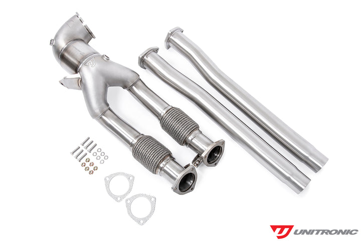 Unitronic Downpipe w/ Midpipes for 2.5TFSI EVO