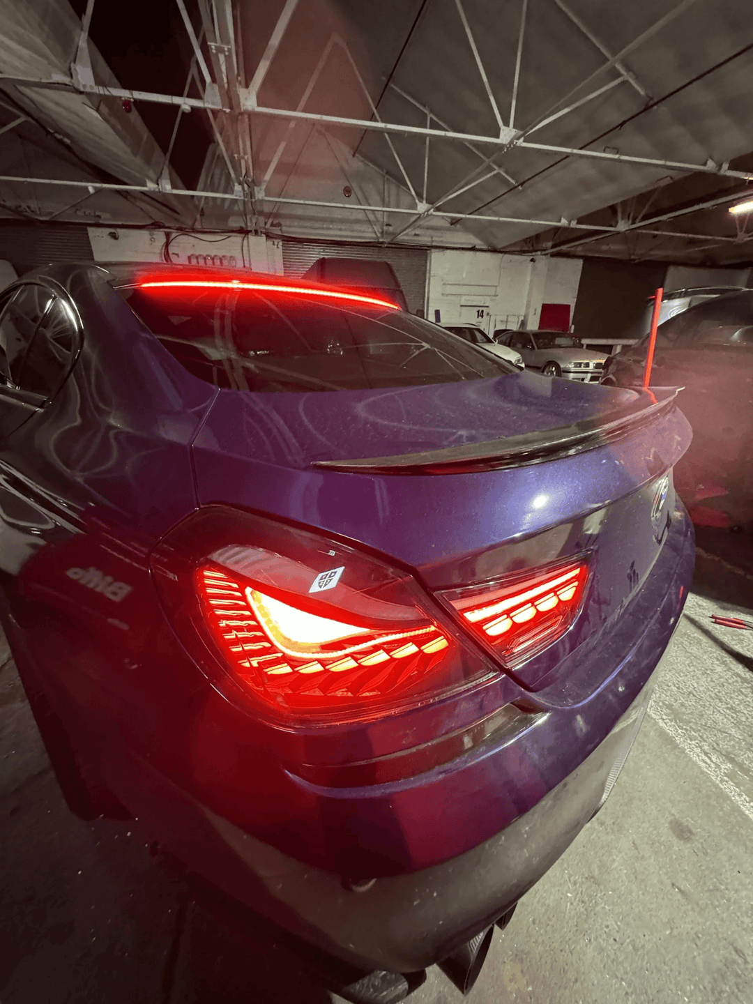 BMW 6 Series F12 F13 F06 Smoke and Red GTS OLED Style Taillights (2011-2018)