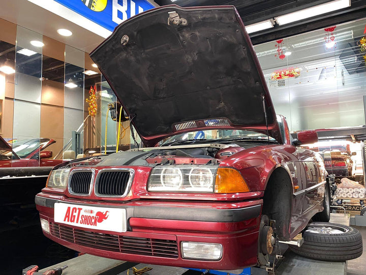 AGT Shock 1992-1998	E36 (M3) 3 SERIES MK3 Front Inverted Fork/Rear Flip - Front Spring Rate:10K170 Rear Spring Rate:8K160