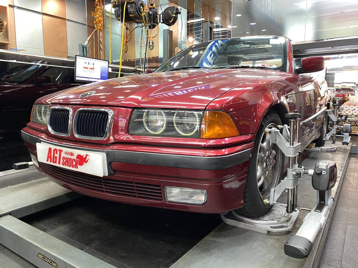 AGT Shock 1992-1998	E36 (M3) 3 SERIES MK3 Front Inverted Fork/Rear Flip - Front Spring Rate:10K170 Rear Spring Rate:8K160