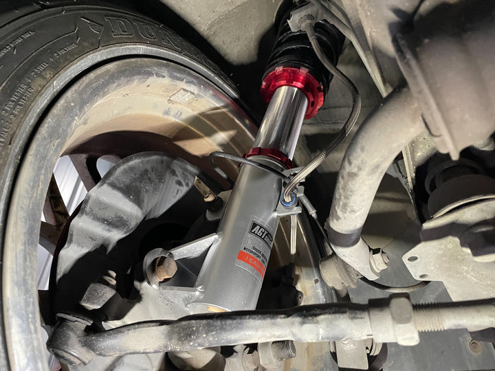 AGT Shock 1995-2002 E36/7  E36/8 Z3 Front Inverted  Fork/Rear Flip -Front Spring Rate: 8K200 Rear Spring Rate: 8K160
