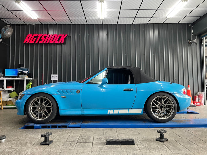 AGT Shock 1995-2002 E36/7  E36/8 Z3 Front Inverted  Fork/Rear Flip -Front Spring Rate: 8K200 Rear Spring Rate: 8K160