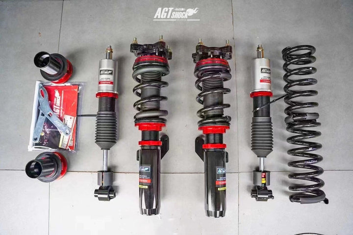 AGT Shock 1995-2003 E39	5 SERIES MK4 TOURING Front/ Rear: Inverted Fork - Front Spring Rate: 5K210	Rear Spring Rate: 8K230