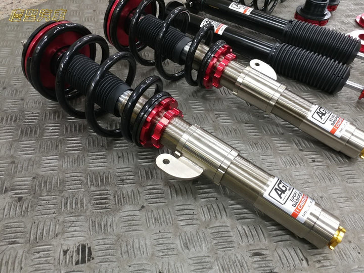 AGT Shock 2000-2006 E46(M3) 3 SERIES MK4 Front Inverted Fork/Rear Flip - Front Spring Rate: 8K200 Rear Spring Rate: 8K160