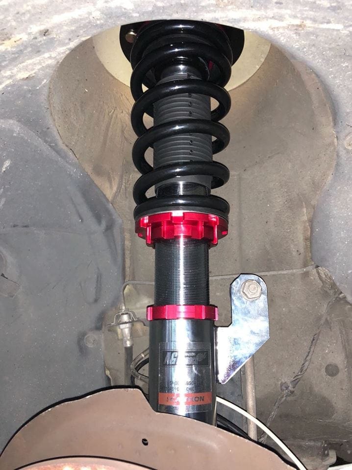 AGT Shock 2003-2009 E85/E86 RWD Z4 Front Inverted Fork/Rear Flip-Front Spring Rate: 7K190 Rear Spring Rate: 8K160