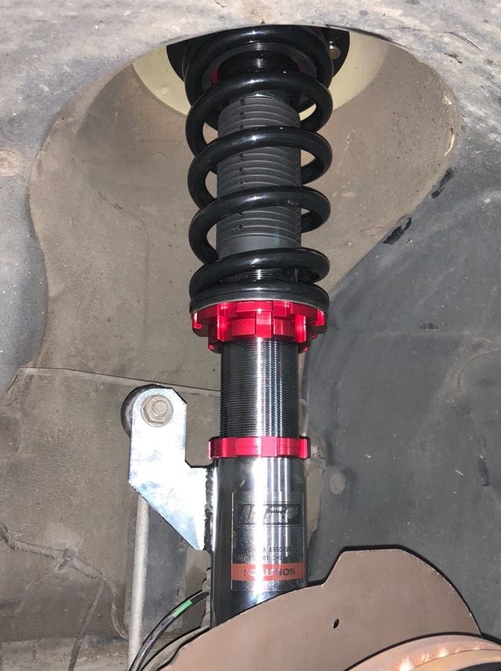 AGT Shock 2003-2009 E85/E86 RWD Z4 Front Inverted Fork/Rear Flip-Front Spring Rate: 7K190 Rear Spring Rate: 8K160