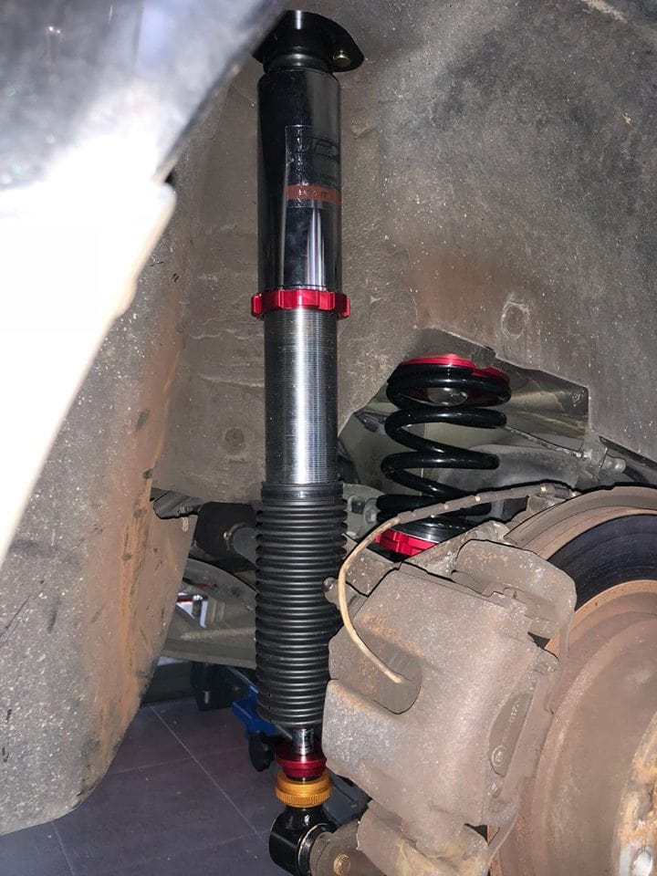 AGT Shock 2003-2009 E85/E86 RWD Z4 Front Inverted Fork/Rear Flip-Front Spring Rate: 7K190 Rear Spring Rate: 8K160