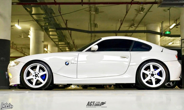 AGT Shock 2003-2009 E85/E86 RWD Z4 Front Inverted Fork/Rear Flip-Front Spring Rate: 7K190 Rear Spring Rate: 8K160