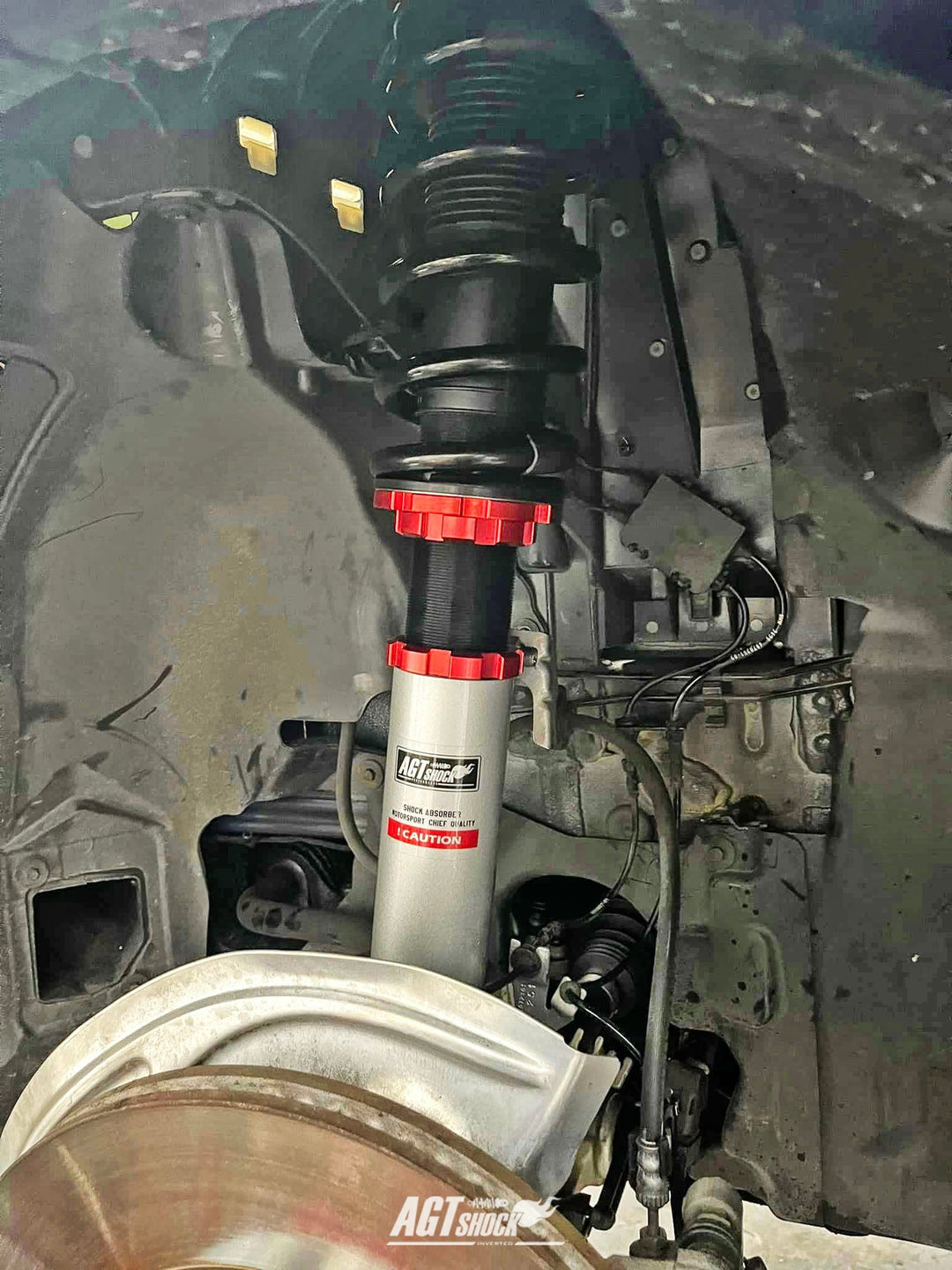 AGT Shock 2003-2010 E61 RWD 5 SERIES MK5 TOURING Front/ Rear: Inverted Fork - Front Spring Rate: 7K210	Rear Spring Rate: 8K230