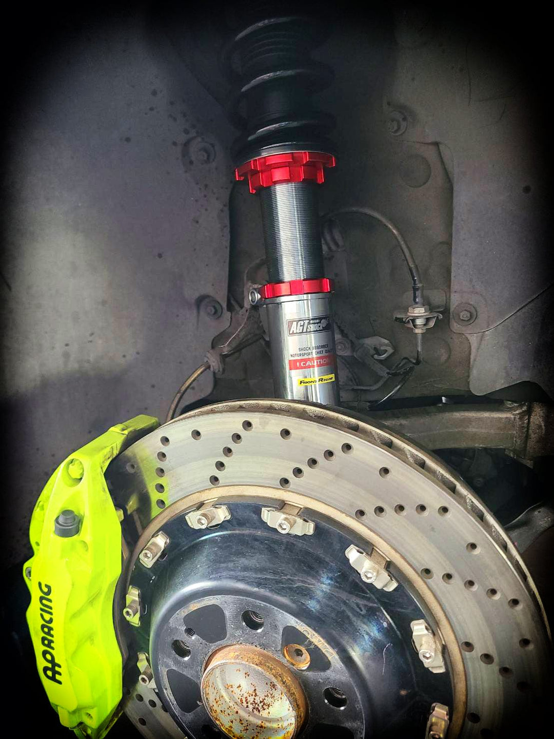 AGT Shock 2003-2010 E61 RWD 5 SERIES MK5 TOURING Front/ Rear: Inverted Fork - Front Spring Rate: 7K210	Rear Spring Rate: 8K230