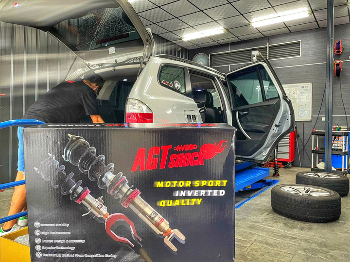 AGT Shock 2003-2010	E83	X3 MK1 Front Inverted  Fork/Rear Flip- Front Spring Rate: 7K210 Rear Spring Rate: 10K200