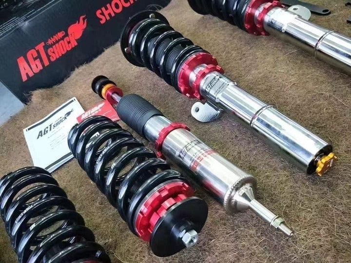 AGT Shock 2004-2013	E81/E82 RWD 1 SERIES MK1 M COUPE Front Inverted Fork/Rear Vertical Fork-Front Spring Rate: 6K210 Rear Spring Rate: 7K230