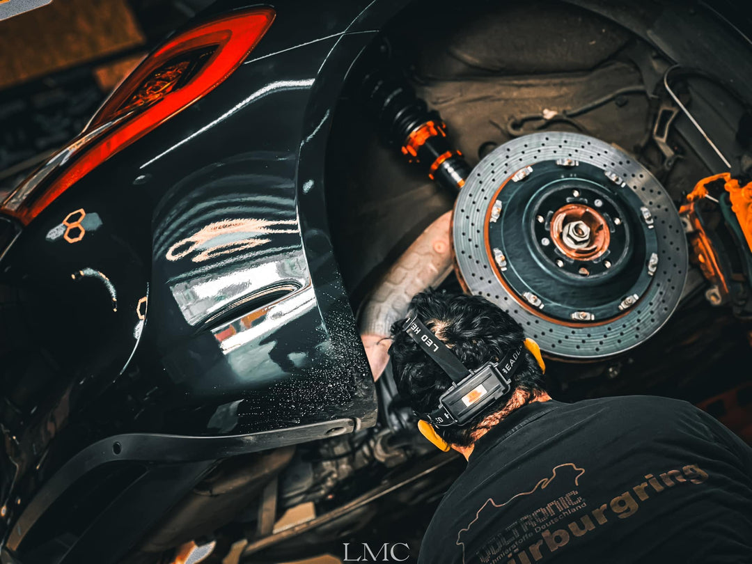 AGT Shock 2005-2012 911 Carrera 997 4WD Front Inverted Fork/Rear Vertical Fork-Front Spring Rate: 8K150 Rear Spring Rate: 8K200
