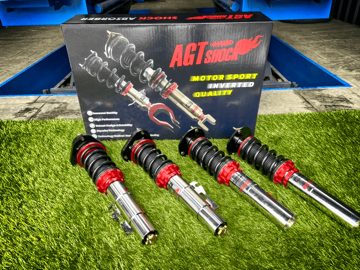 AGT Shock 2005-2012 911 Carrera 997 4WD Front Inverted Fork/Rear Vertical Fork-Front Spring Rate: 8K150 Rear Spring Rate: 8K200