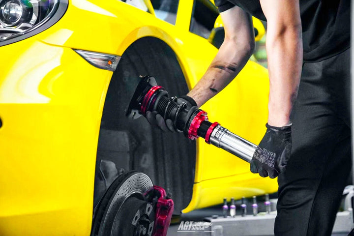 AGT Shock 2005-2012 987 BOXSTER(CAYMAN) Front/Rear: Inverted Fork-Front Spring Rate: 6K160 Rear Spring Rate: 8K150