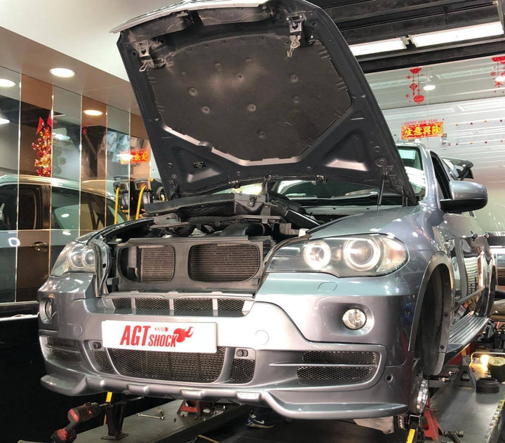 AGT Shock 2008-2014 E71	X6 Front/ Rear: Inverted Fork -Front Spring Rate: 12K210 Rear Spring Rate: 10K220