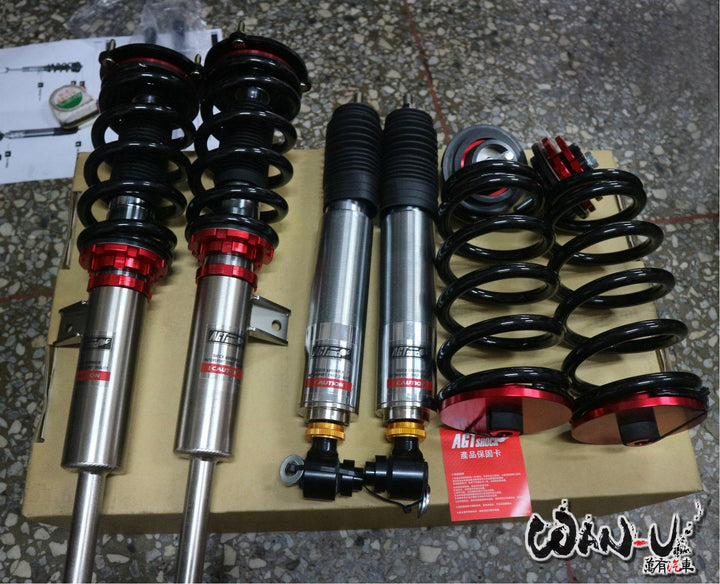 AGT Shock 2009+ F07 5 SERIES MK6 GT Front/ Rear: Inverted Fork-Front Spring Rate: 12K210 Rear Spring Rate: 6K250