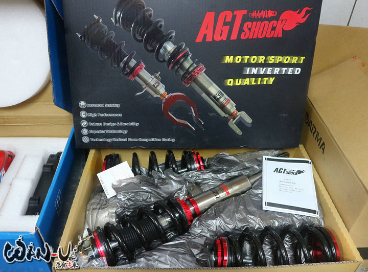 AGT Shock 2009+ F07 5 SERIES MK6 GT Front/ Rear: Inverted Fork-Front Spring Rate: 12K210 Rear Spring Rate: 6K250