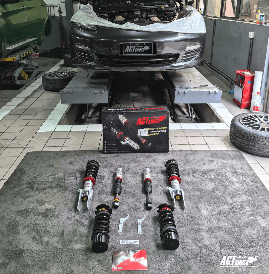 AGT Shock 2010-2016 970	PANAMERA Front Inverted  Fork/Rear Flip - Front Spring Rate: 15K220 Rear Spring Rate: 15K220