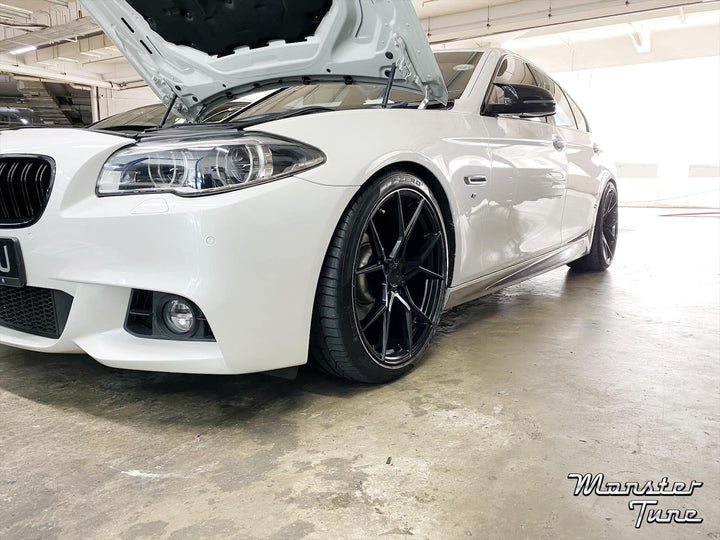AGT Shock 2010-2017 F10 F18 RWD 5 SERIES MK6 SEDAN Front Vertical Fork/Rear Inverted Fork - Front Spring Rate: 10K220 Rear Spring Rate: 5K240