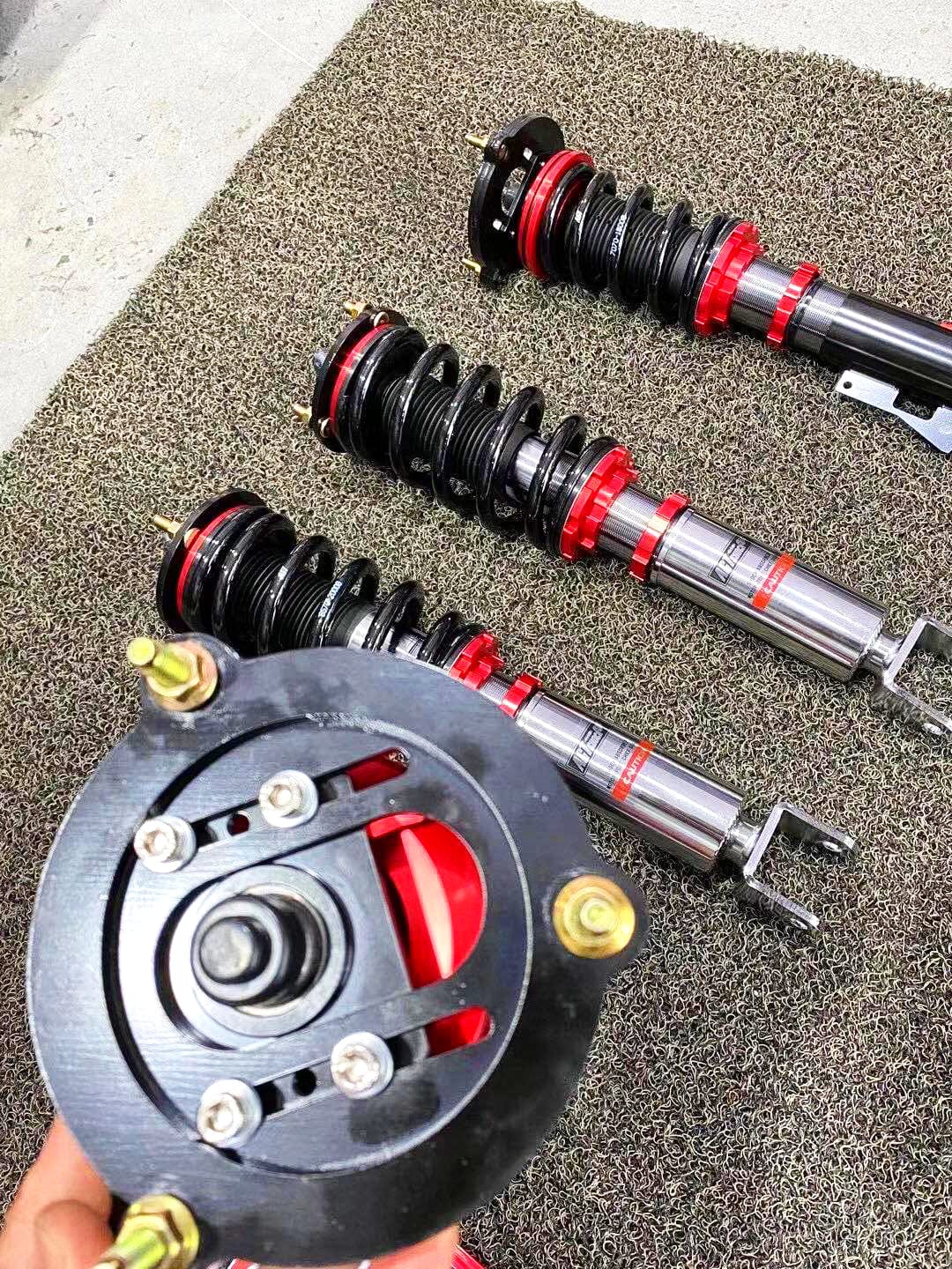 AGT Shock 2011-2016 991.1 911 CARRERA Front Inverted Fork/Rear Vertical Fork-Front Spring Rate: 8K150 Rear Spring Rate: 8K200