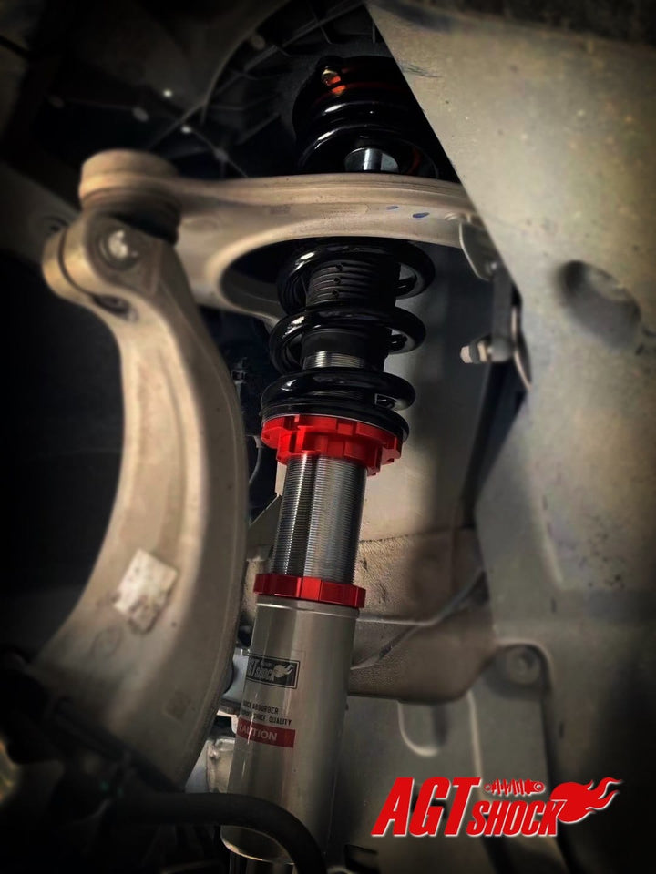 AGT Shock 2011-2018 F12/F13 RWD 6 SERIES MK3 Front/ Rear: Inverted Fork - Front Spring Rate: 10K220 Rear Spring Rate: 6K180