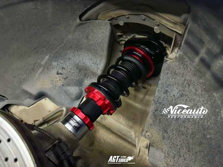AGT Shock 2012-2016 981 BOXSTER(CAYMAN) Front/ Rear: Inverted Fork-Front Spring Rate: 6K150 Rear Spring Rate: 8K150