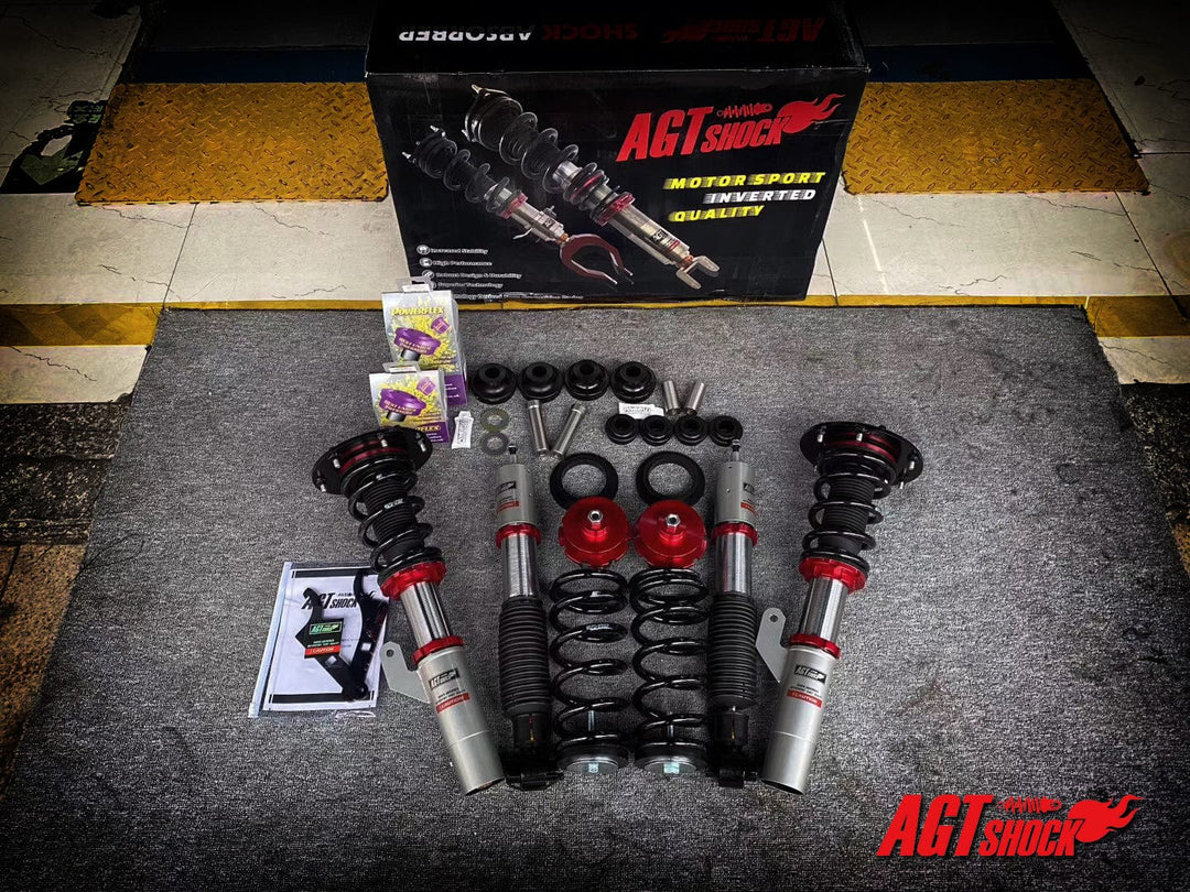 AGT Shock 2012-2019 F30/F31 3 SERIES MK6  RWD CN Front Inverted  Fork/Rear Flip - Front Spring Rate: 7K170 Rear Spring Rate: 7K230