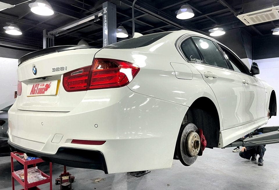 AGT Shock 2012-2019 F30/F31 3 SERIES MK6 RWD HYBRID Front Inverted Fork/Rear Flip - Front Spring Rate: 6K180 Rear Spring Rate: 8K250