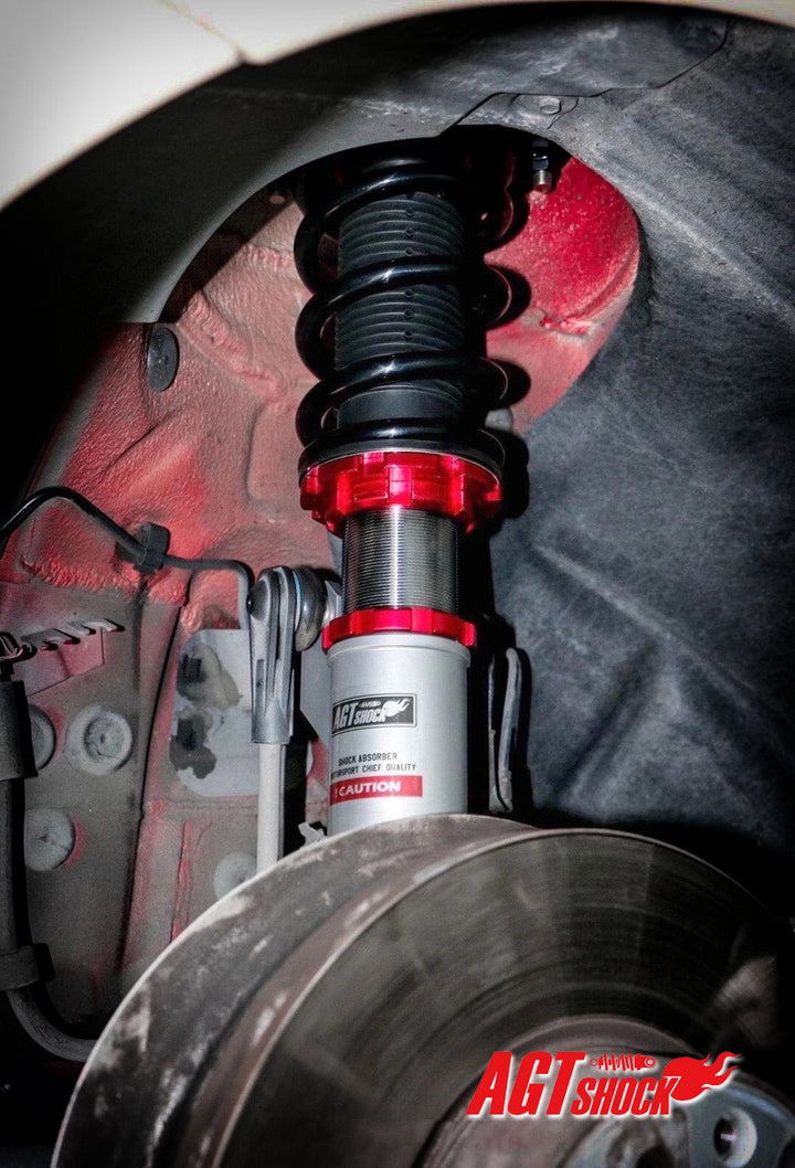AGT Shock 2012-2019 F30/F31 3 SERIES MK6 RWD HYBRID Front Inverted Fork/Rear Flip - Front Spring Rate: 6K180 Rear Spring Rate: 8K250