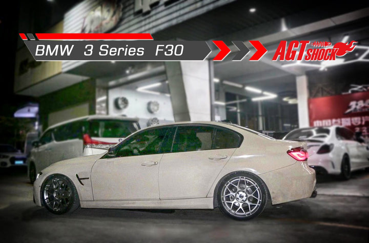 AGT Shock 2012-2019 F30/F31 3 SERIES MK6 RWD HYBRID Front Inverted Fork/Rear Flip - Front Spring Rate: 6K180 Rear Spring Rate: 8K250