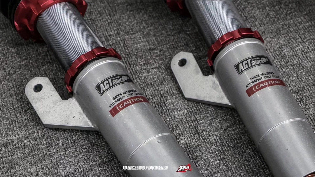 AGT Shock 2012-2019 F30/F31 3 SERIES MK6 RWD HYBRID Front Inverted Fork/Rear Flip - Front Spring Rate: 6K180 Rear Spring Rate: 8K250