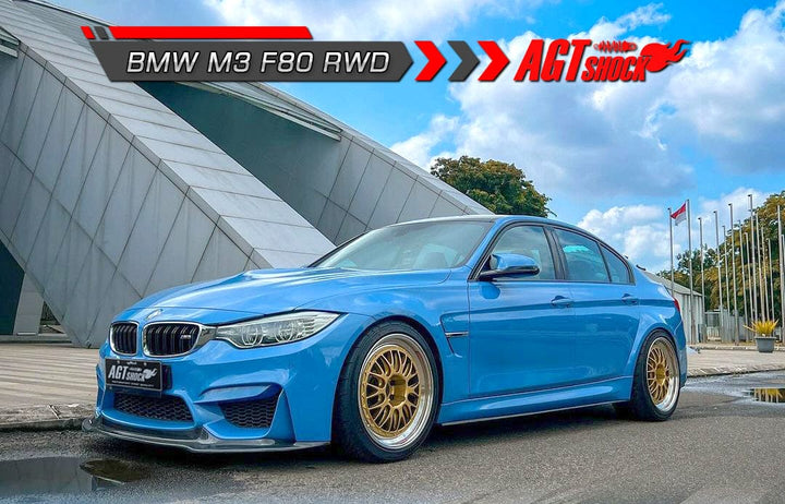AGT Shock 2014-2019 F80 RWD M3 Front Inverted Fork/Rear Flip - Front Spring Rate: 8K180 Rear Spring Rate: 10K220