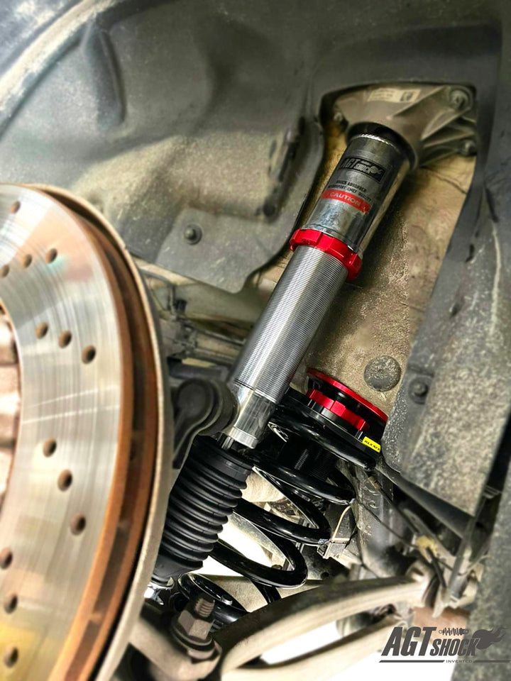 AGT Shock 2014-2020 F82/F83 M4 MK1 Front Inverted Fork/Rear Flip - Front Spring Rate: 7K210 Rear Spring Rate: 10K200
