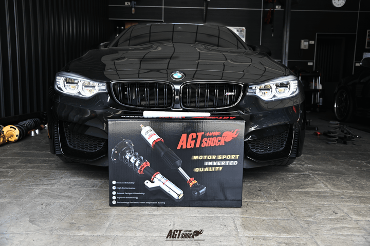 AGT Shock 2014-2020 F82/F83 M4 MK1 Front Inverted Fork/Rear Flip - Front Spring Rate: 7K210 Rear Spring Rate: 10K200
