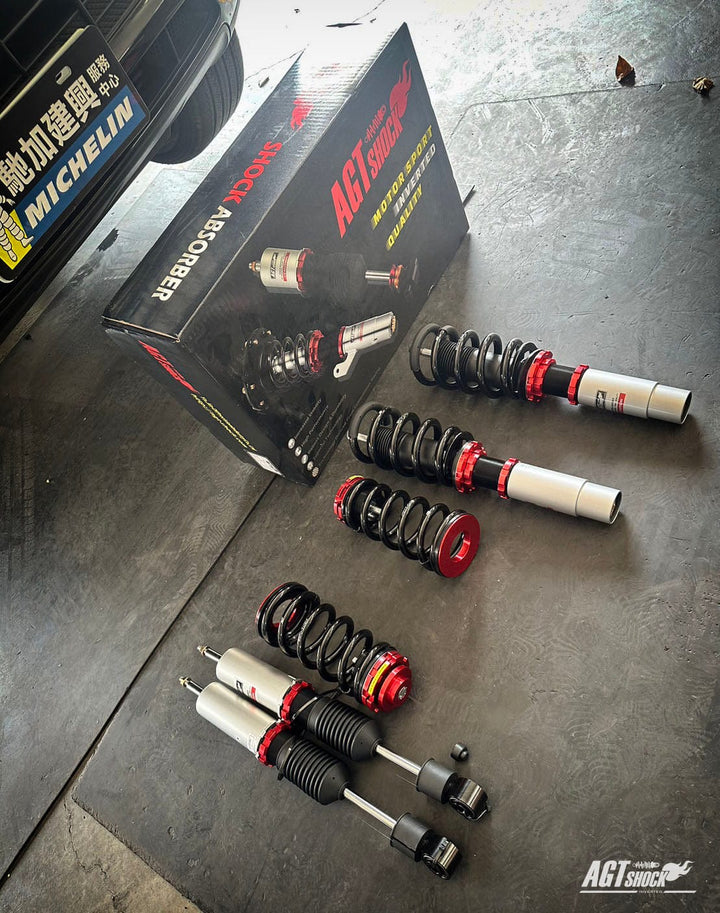 AGT Shock 2014+	95B MACAN Front Inverted  Fork/Rear Flip-Front Spring Rate: 12K210 Rear Spring Rate: 7K210